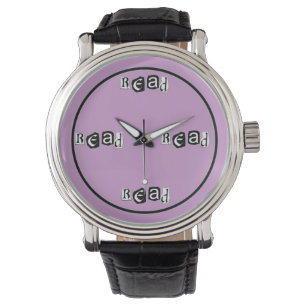Time som läser klockan armbandsur