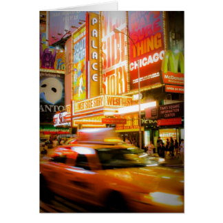 Time Square New York Hälsningskort
