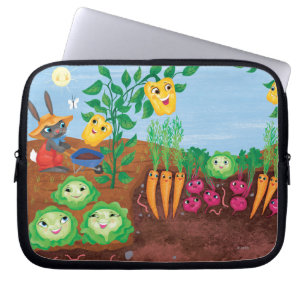 Time till Räkning-Trädgården Laptop Sleeve