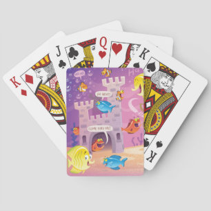 Time till Räkning-Under havet Spel Kort