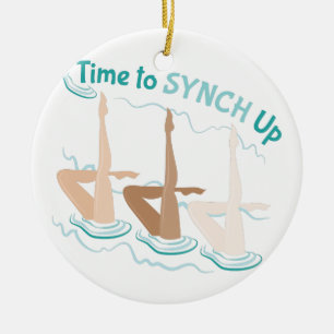 Time till Synch upp Julgransprydnad Keramik