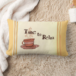 Time to Relax "Chocolate Bar" Lumbar Pillow Lumbarkudde