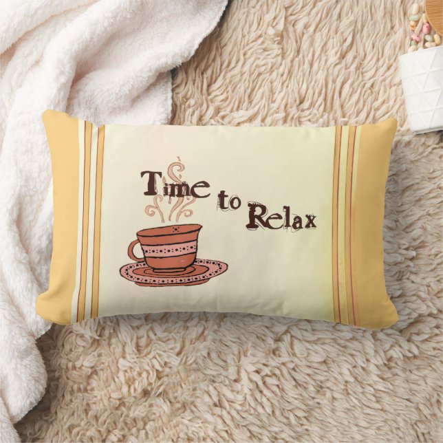 Time to Relax "Chocolate Bar" Lumbar Pillow Lumbarkudde (Filt)