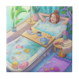 Time to relax kakelplatta