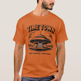 Time Town Sjö George, NY Retro 80 s T Shirt