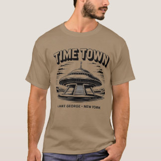 Time Town Sjö George, NY Retro 80 s T Shirt