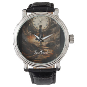 Time Travel Fantasy Steampunk Watch - Sci-Fi Cloc Armbandsur