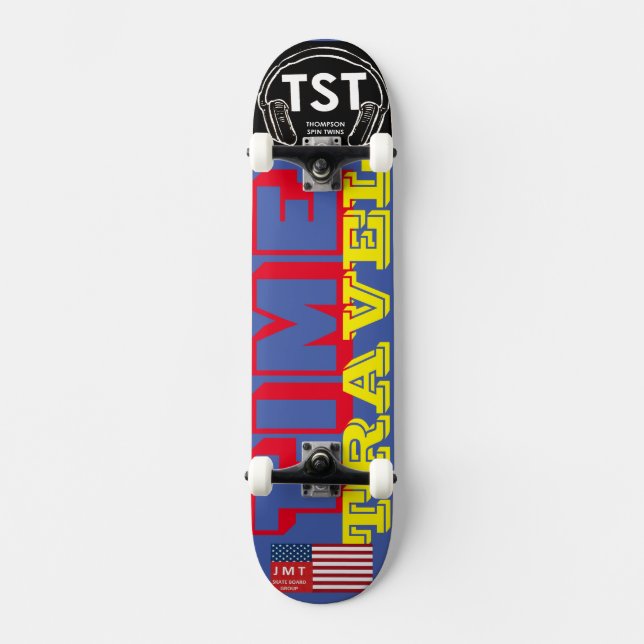 TIME TRAVEL OFFICIELLA JMT Skateboard (Framsida)