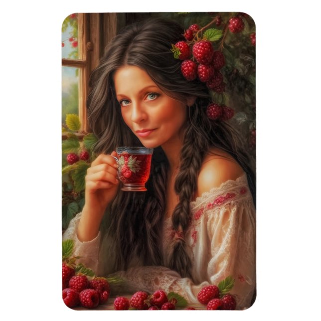 Time Traveler: Romantic Journey Magnet (Vertikal)