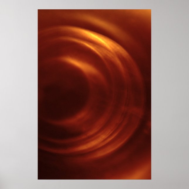 Time Travelers Orange Vortex Poster (Framsidan)
