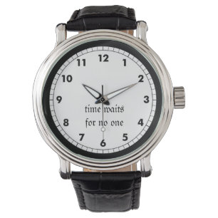 Time väntningar för ingen armbandsur