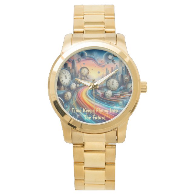 Time Warp Road Resa Armbandsur (Framsida)