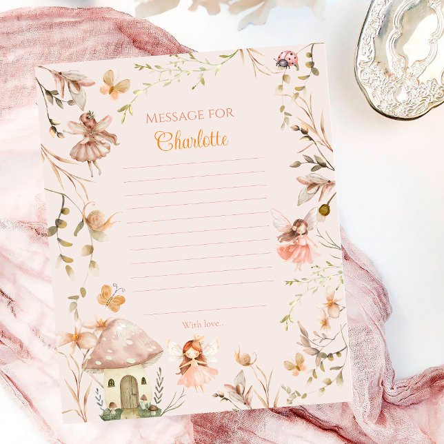 TimeCapsule Messag Fairy Mushroom Cottage Birthday (Skapare uppladdad)