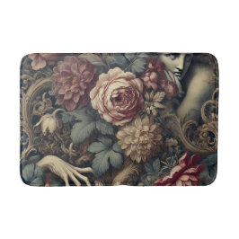 Timelapse - gotisk Blommigt Badrumsmatta