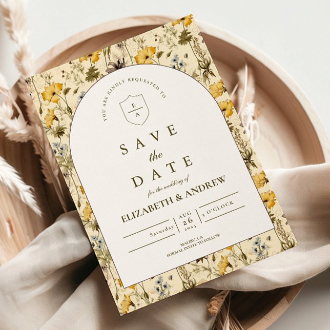 Timeless Floral Arch Wedding Spara Datumet (Skapare uppladdad)