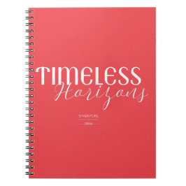 Timeless Horizons Singapore 1965 Anteckningsbok
