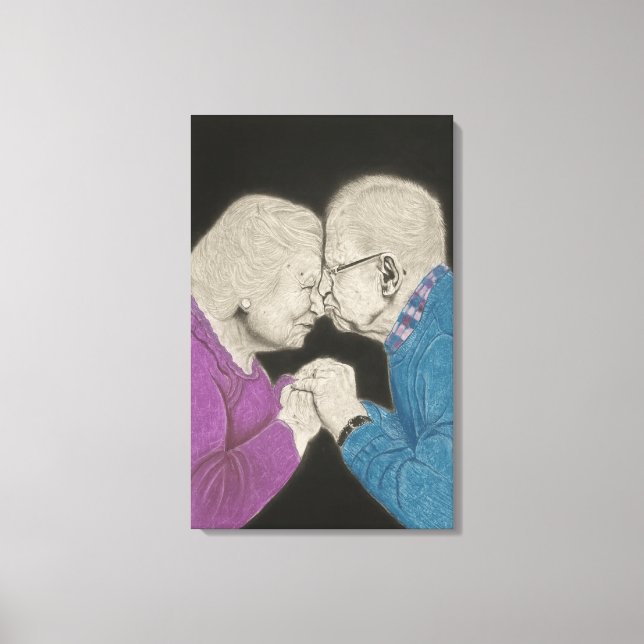 Timeless Love Canvastryck (Framsida)