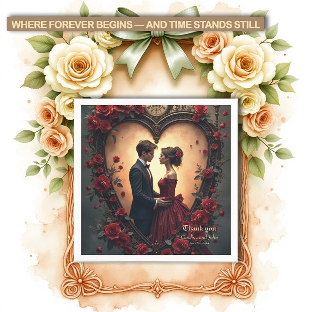 Timeless Love –Victorian Gothic Wedding Collection Pappersservett (Skapare uppladdad)