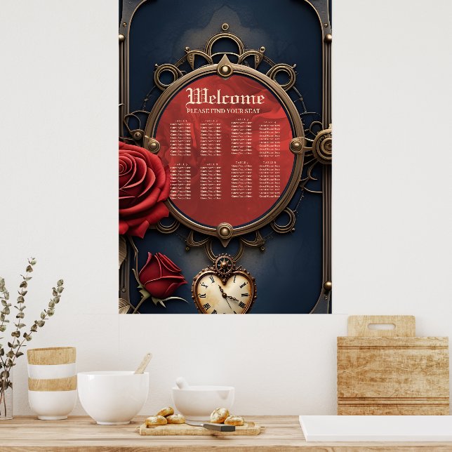 Timeless Love –Victorian Gothic Wedding Collection Poster (Kök)