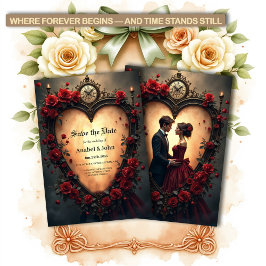 Timeless Love –Victorian Gothic Wedding Collection Spara Datumet