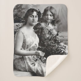 Timeless Portrait of Mother and Daughter 