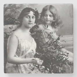 Timeless Portrait of Mother and Daughter  Stenunderlägg