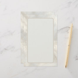 Timeless Refined Modern Luxury Marble Brevpapper