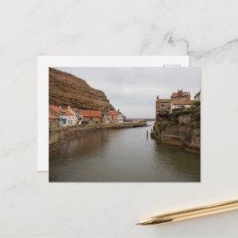Timeless Staithes: Where the Beck Meets the Sea Vykort