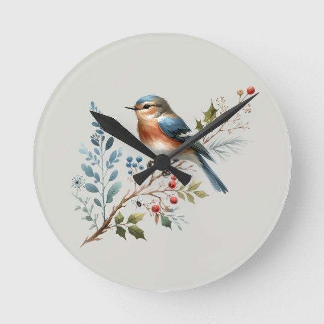 Timeless Tweet Rund Klocka (Framsida)