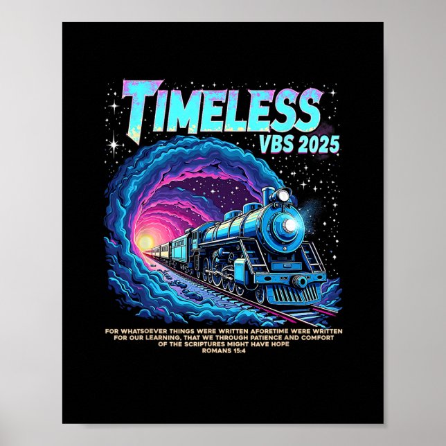 Timeless We Through Patience Christian Summer Vbs  Poster (Framsidan)