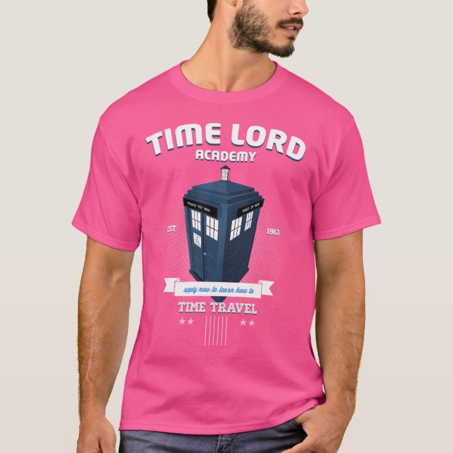 Timelord Academy T Shirt (Framsida)