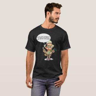 Timelord och frälsare (den mörka skjortaversionen) t-shirt