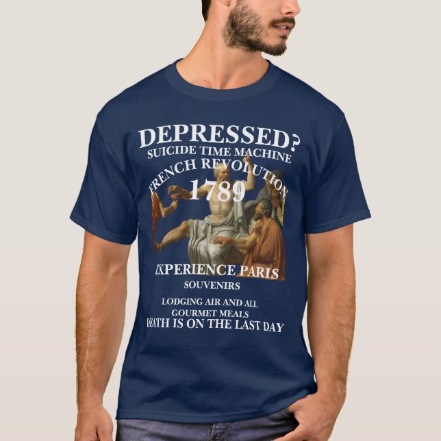 TIMEMACHINE PARIS FRANSKA REVOLUTIONEN SEMESTER 17 T SHIRT (Framsida)