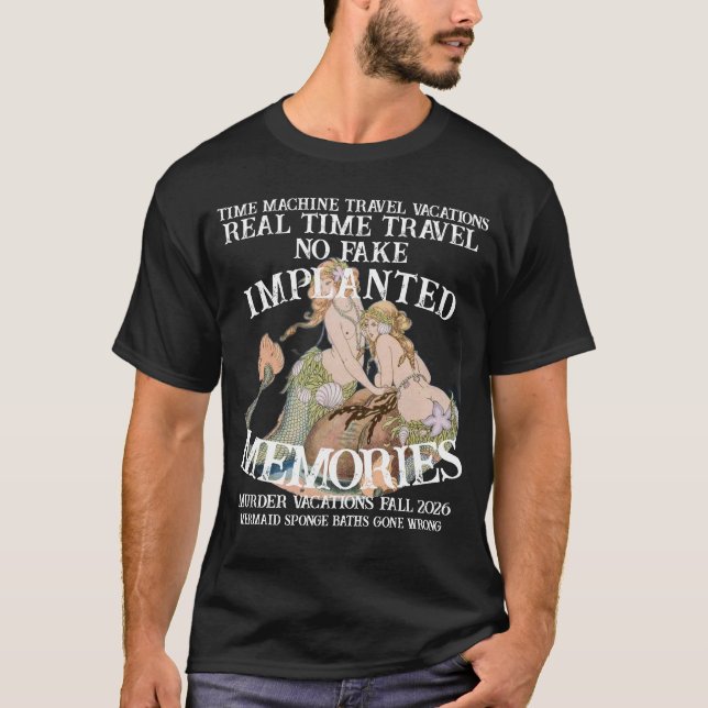 TimeMachine Resor Semester Sirener Mord 71fKr T Shirt (Framsida)