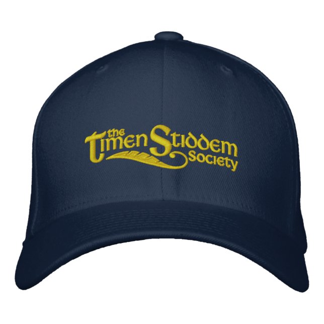 Timen Stiddem Society Logotyp Embroized Hat Broderad Keps (Framsida)