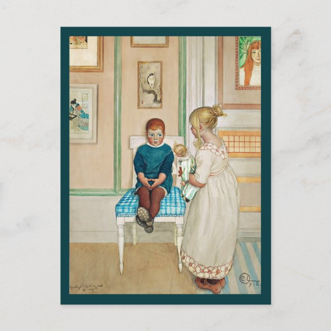 Timeout i hörnet vykort (Framsida)