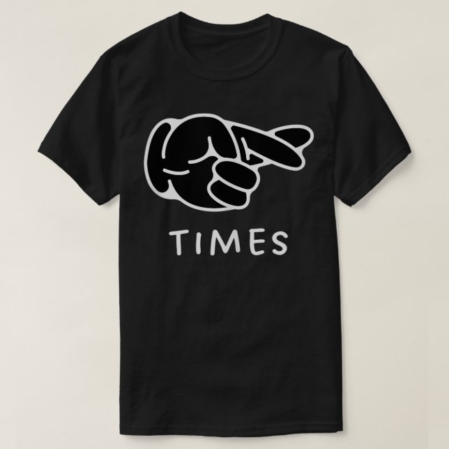 Times Funny High School Inside Joke T Shirt (Design framsida)