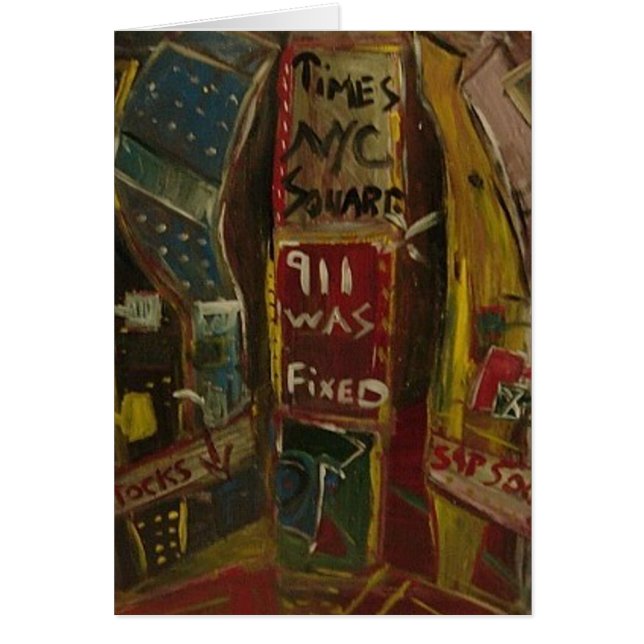 TIMES KVARE 911 HÄLSNINGSKORT (Framsidan)