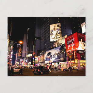 Times Sq Billboard Vykort
