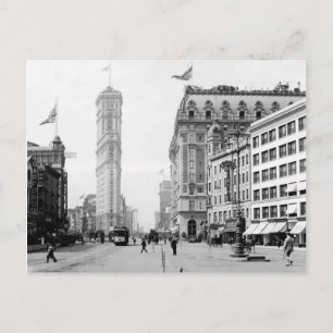 Times Square 1908 Vykort