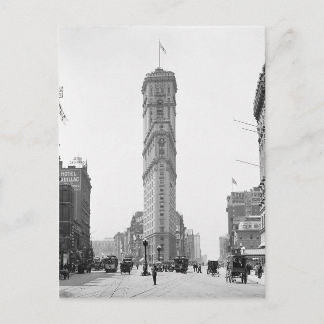 Times Square, 1908 Vykort (Framsida)