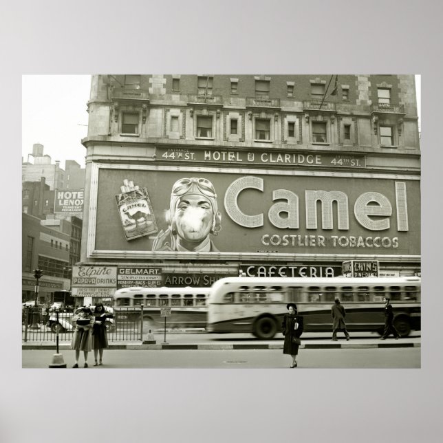 Times Square Annons: 1943 Poster (Framsidan)