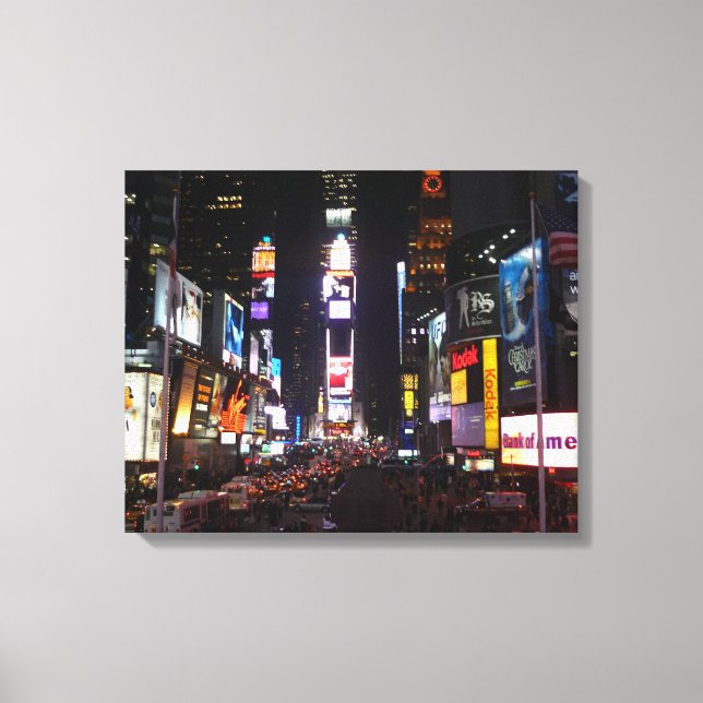 Times Square-duk Canvastryck (Framsida)