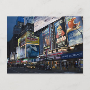 Times Square i Manhattan Vykort