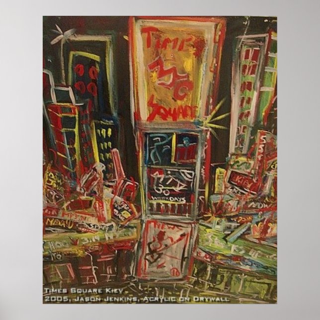 TIMES SQUARE KIEV POSTER (Framsidan)
