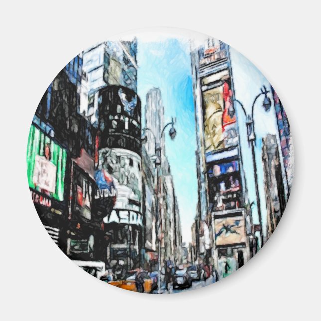 Times Square Magnet (Framsidan)
