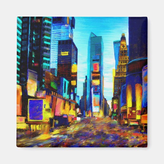 Times Square Magnet (Framsidan)