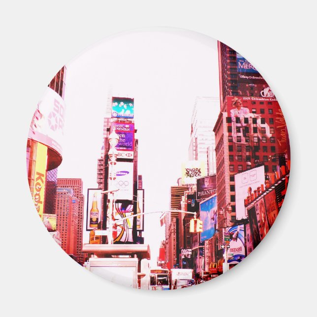 Times Square Magnet (Framsidan)