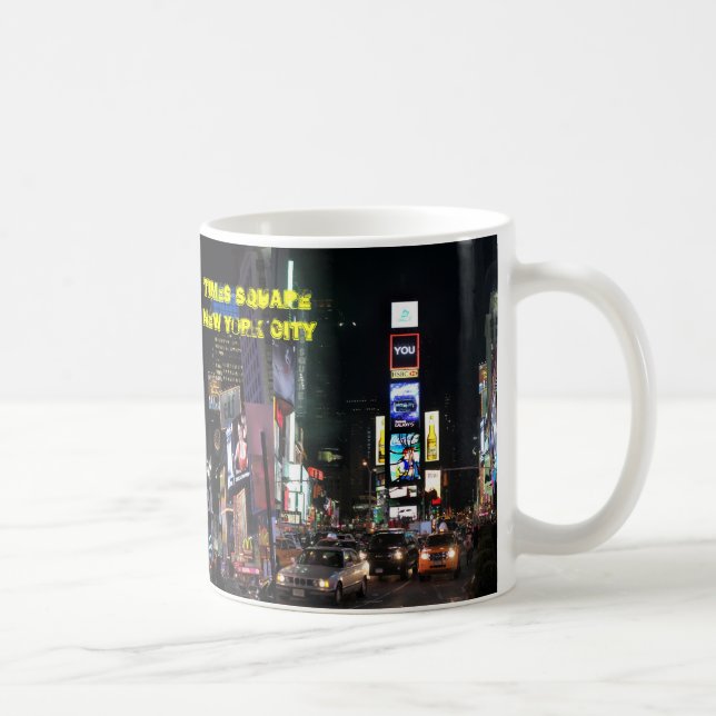 Times Square New York City Kaffemugg (Höger)