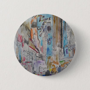 Times Square New York City Pin Knapp